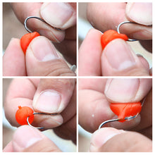 Load image into Gallery viewer, 5PCS Multi-Taste Fishing Bait Submerged Floating Water Silicone Soft Bait Wild Fishing Giant Bait For Herring Grass Carp 10/15/16/18MM