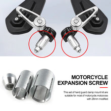Load image into Gallery viewer, 2Pcs/set 13-19mm Motorcycle Handle Expansion Screw Handguard Handlebar End M6 Plugs Screw Bar Expand Screws Accessories