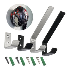 Load image into Gallery viewer, Motorcycle Helmet Wall Mount Hook Racks Steel Multipurpose Hook Hanger Home Luggage Jacket Holders Kitchen Cabinet Shelf Hooks