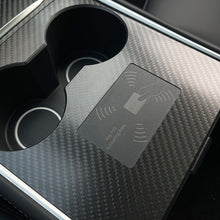 Load image into Gallery viewer, Car Interior Decoration Real Carbon Fiber Ultra Thin Car Center Console Cover Trim Sticker Fit For Tesla Model 3 Y 2021-23 Accessories