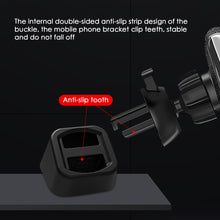 Load image into Gallery viewer, 17mm Ball Head Holder Car Mini Phone Stand Base Car Dashboard Mount Fixed Air Vent Stand Converter Anti-skid Bracket Accessories