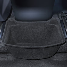 Load image into Gallery viewer, Car Rear Center Console Organizer Tray Flocking Rear Seat Storage Box with Cover Trash Case Can Garbage Bag For Tesla Model 3 Y Accessories