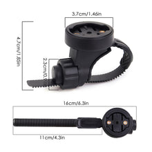 Load image into Gallery viewer, Universal Bicycle Computer Mount Holder Bracket Bike Taillight Bracket Light Stand Suitable Rotatable For Garmin Varia Radar