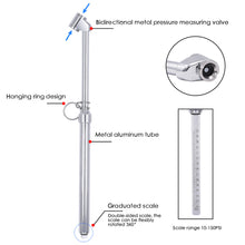 Load image into Gallery viewer, 10-160PSI Dual Chuck Head Vehicle Truck Service Tire Air Pressure Gauge Tool Truck Air Gage Accurate Wheel Tester Ruler Alloy for Car Van Bike