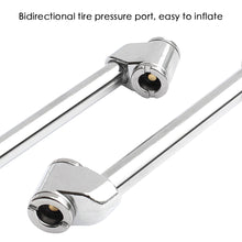 Load image into Gallery viewer, 10-160PSI Dual Chuck Head Vehicle Truck Service Tire Air Pressure Gauge Tool Truck Air Gage Accurate Wheel Tester Ruler Alloy for Car Van Bike