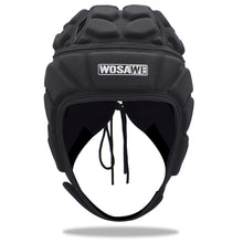 Load image into Gallery viewer, 1PC EVA Adjustable Anti-Collision Shock-Absorbing Ski Cap Soccer Goalkeeper Rugby Riding Helmet Sports Protective Equipment