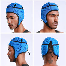 Load image into Gallery viewer, 1PC American Football Crash Helmet Outdoor Sports Hockey Soccer Goalkeepers Adjustable EVA Headcap Sports Protective Gear