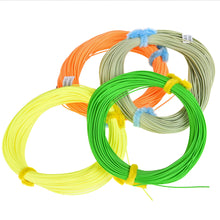 Load image into Gallery viewer, 30M/100FT Multi-Color Fly Fishing Main Line WF4F-WF8F Weight Front No Connection Float Main Line Fishing Accessories