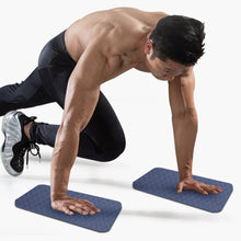 Load image into Gallery viewer, 1PC 34*17CM TPE Belly Wheel Mat Plank Yoga Kneeling Mat EVA Home Sports Fitness Non-Slip Knee Pads