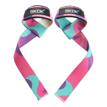 Load image into Gallery viewer, 1Pair Camo Sports Booster Strap Fitness Pull-Up Horizontal Bar Strength Training Hard Pull Strap Anti-Slip Wear-Resistant Grip Band