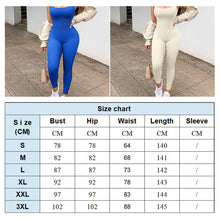 Load image into Gallery viewer, Women's Screw Thread Square Collar Vest One-Piece Yoga Shapewear Outdoor Sports Fitness High-Bounce Hip Lift Sexy Jumpsuit