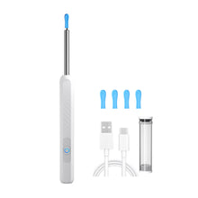 Load image into Gallery viewer, Intelligent High-definition Visual Wireless Ear Pick Rechargeable Luminous Ear Endoscope Ear Wax Removal Ear Cleaner Tool