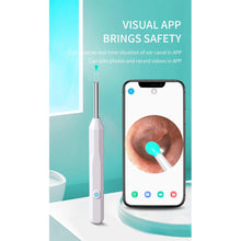 Load image into Gallery viewer, Intelligent Wireless Visual Ear Pick Rechargeable Luminous High Definition Endoscope Ear Wax Cleaning Tool Ear Care