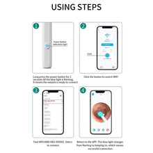Load image into Gallery viewer, Intelligent Wireless Visual Ear Pick Rechargeable Luminous High Definition Endoscope Ear Wax Cleaning Tool Ear Care