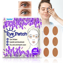 Load image into Gallery viewer, 48pcs/pack Eye Care Patches Relieving Eye Fatigue Moisturizing Soothing Eyes Improving Vision Eye Patches