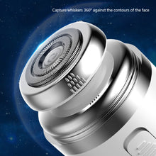 Load image into Gallery viewer, 2-in-1 Mini Shaver Nose Hair Trimmer USB Rechargeable Electric Razor Nose Hair Trimmer Washable Detachable Beard Trimmer