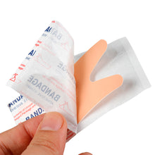 Load image into Gallery viewer, 100pcs Waterproof Variety Shapes Bandage Breathable First Band Aid Wound Dressing Medical Tape Wound Plaster Bandaids Health Care