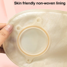 Load image into Gallery viewer, Two Piece Open Artificial Anal Ostomy Pocket for Medical Drainage Drainable Pouches with Hoop Barriers Ostomy Supplies Health Care