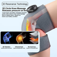 Load image into Gallery viewer, Adjustable Heated Knee Massager Shoulder Vibrations and Heating Modes Heating Pad Knee Elbow Shoulder Relax Legs Physiotherapy