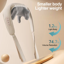 Load image into Gallery viewer, Trapezius Muscle Massage Shawl Neck Massager Dynamic Hot Compress Kneading Massage Shoulder Neck Massager Cervical Muscle Relaxing