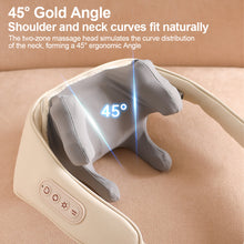 Load image into Gallery viewer, Trapezius Muscle Massage Shawl Neck Massager Dynamic Hot Compress Kneading Massage Shoulder Neck Massager Cervical Muscle Relaxing