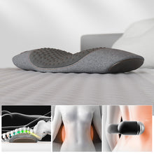 Load image into Gallery viewer, Waist Pillow Bed Intelligent Waist Massager Lumbar Intervertebral Disc Instrument Vibration Waist Vertebra Stretching Massage Waist Protection Pad