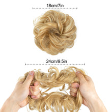Load image into Gallery viewer, Fluffy Gradient Wig, Loop, Headband, Synthetic Fiber Hair Natural Fluffy Hair Extensions Women Wig False Hair Hairpin Headband