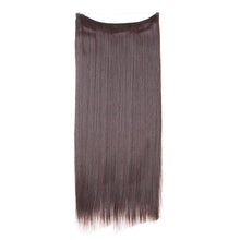 Load image into Gallery viewer, Synthetic Hair Extension Adjusted One Piece Wig Invisible Long Straight Hair fish wire Wig Not Easy To Break Women's Gradient Colored Wigs