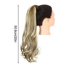 Load image into Gallery viewer, Ponytail Hair Extension Synthetic Long Natural Wavy Wig for Women Heat Resistant Wrap Around Ponytails False Hair Pieces
