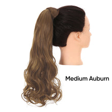 Load image into Gallery viewer, Ponytail Hair Extension Synthetic Long Natural Wavy Wig for Women Heat Resistant Wrap Around Ponytails False Hair Pieces