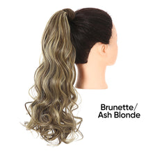 Load image into Gallery viewer, Ponytail Hair Extension Synthetic Long Natural Wavy Wig for Women Heat Resistant Wrap Around Ponytails False Hair Pieces