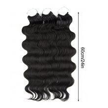 Load image into Gallery viewer, Synthetic Hair Body Wave Crochet Hair Soft False Hair Long Goddess Braids Fashion Natural Wavy Ombre Women Hair Extensions