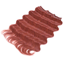 Load image into Gallery viewer, Synthetic Hair Body Wave Crochet Hair Soft False Hair Long Goddess Braids Fashion Natural Wavy Ombre Women Hair Extensions
