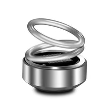 Load image into Gallery viewer, Car Auto Solar Energy Rotating Aromatherapy Air Fresher Double Ring Interior Accessories Diffuser For Car Home Decoration