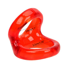 Load image into Gallery viewer, Silicone Lock Penis Ring Reusable Delay Ejaculation Erection Sex Toys for Couple Cock Ring for Men Erotic Toys