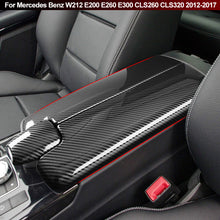 Load image into Gallery viewer, 3Pcs/Set Car Center Console Lid Armrest Box Trim Protective Cover For Mercedes Benz W212 E200 E260 E300 CLS260 CLS320 2012-2017