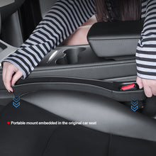 Load image into Gallery viewer, 2Pcs TPE Car Interior Storage Box Seat Slot Storage Box Leak-proof Anti-drop Phone Card Holder Accessories for Tesla Model Y Model3
