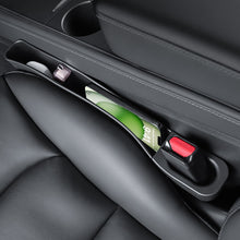 Load image into Gallery viewer, 2Pcs TPE Car Interior Storage Box Seat Slot Storage Box Leak-proof Anti-drop Phone Card Holder Accessories for Tesla Model Y Model3