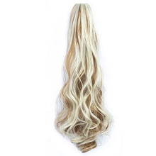 Load image into Gallery viewer, Clasp Style Ponytail Large Wave Long Curly Wig High Temperature Silk Curly Hair Ponytail Invisible Natural Hair Extension