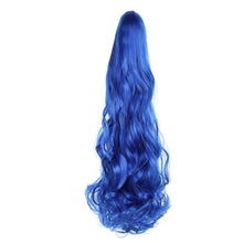 Load image into Gallery viewer, Clasp Style Ponytail Large Wave Long Curly Wig High Temperature Silk Curly Hair Ponytail Invisible Natural Hair Extension