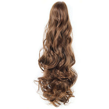 Load image into Gallery viewer, Clasp Style Ponytail Large Wave Long Curly Wig High Temperature Silk Curly Hair Ponytail Invisible Natural Hair Extension