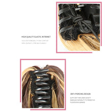 Load image into Gallery viewer, Clasp Style Ponytail Small Roll Corn Perm Long Curly Wig High Temperature Silk Invisible Natural Hair Extension