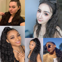 Load image into Gallery viewer, Natural Traceless Strap Style Corn Perm Ponytail Curly Wig High Temperature Silk Ponytail Hair Extension Hairpiece