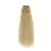 Load image into Gallery viewer, Natural Traceless Strap Style Corn Perm Ponytail Curly Wig High Temperature Silk Ponytail Hair Extension Hairpiece