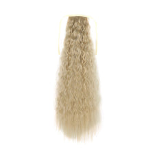 Load image into Gallery viewer, Natural Traceless Strap Style Corn Perm Ponytail Curly Wig High Temperature Silk Ponytail Hair Extension Hairpiece