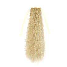 Load image into Gallery viewer, Natural Traceless Strap Style Corn Perm Ponytail Curly Wig High Temperature Silk Ponytail Hair Extension Hairpiece