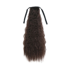 Load image into Gallery viewer, Natural Traceless Strap Style Corn Perm Ponytail Curly Wig High Temperature Silk Ponytail Hair Extension Hairpiece