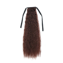 Load image into Gallery viewer, Natural Traceless Strap Style Corn Perm Ponytail Curly Wig High Temperature Silk Ponytail Hair Extension Hairpiece