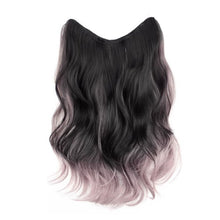 Load image into Gallery viewer, One Piece U-shaped Gradient Big Wave Wig Long Curly Hair Extensions Fluffy Increase Hair Volume Synthetic Wig Hair Piece