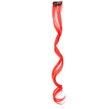Load image into Gallery viewer, One Piece Colored Large Wave Long Curly Wig Ear Hanging Dye Hair Extensions Invisible High Temperature Silk Wig Patch